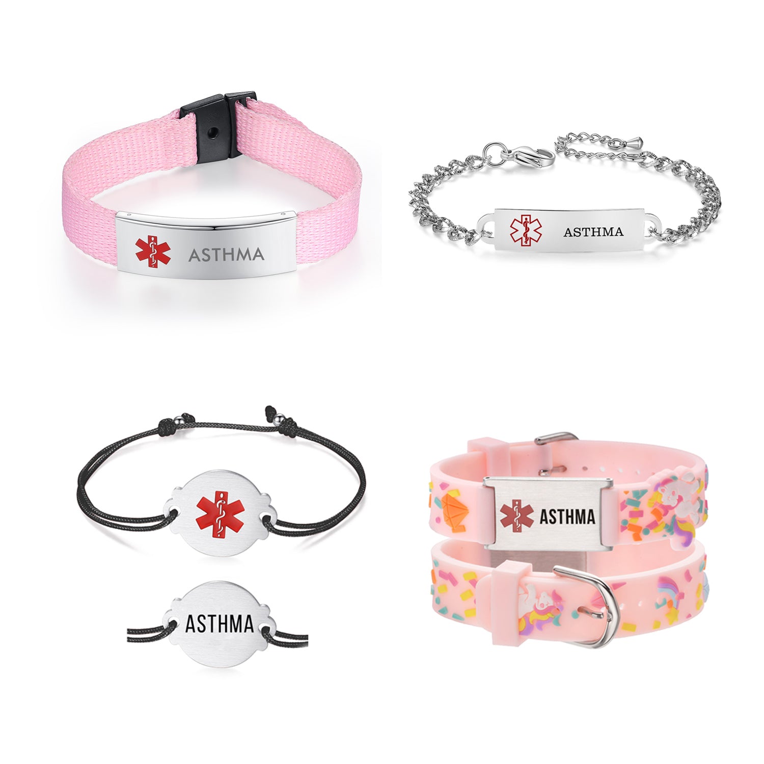 Asthma on sale medical bracelet