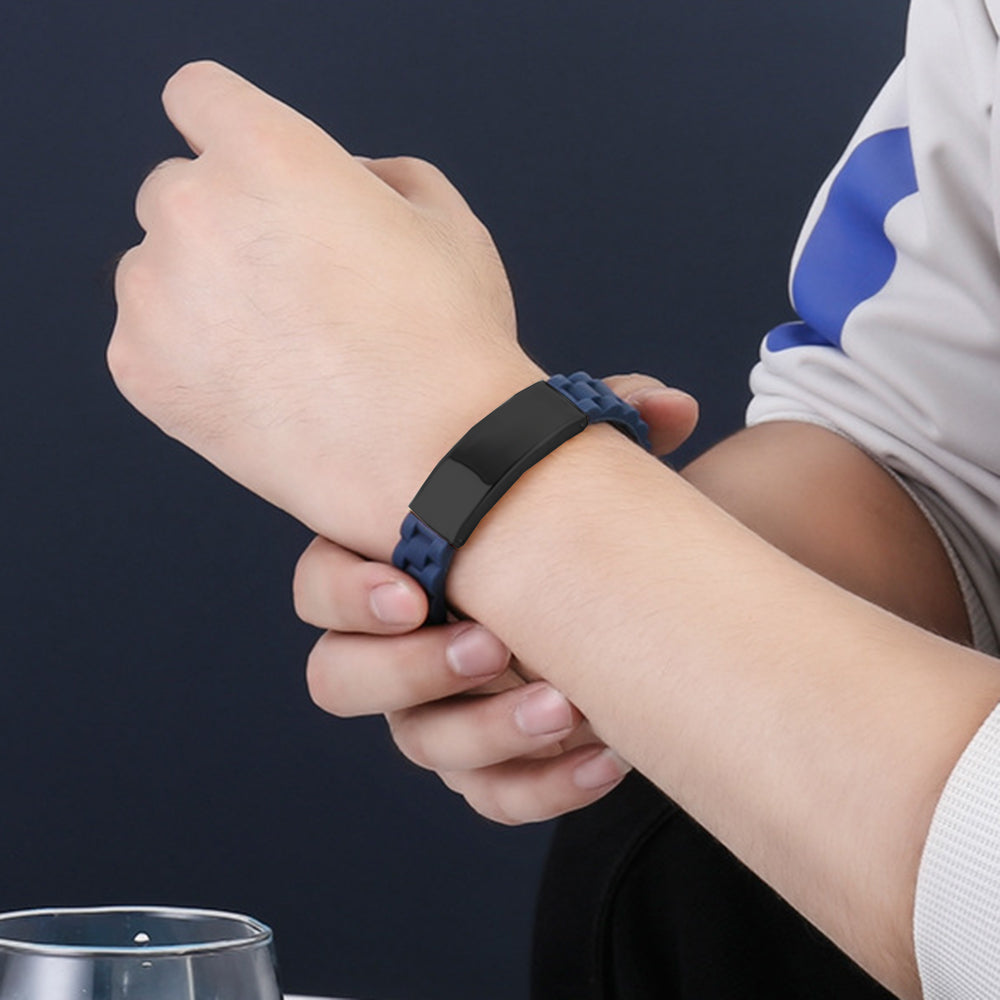 2023 Unique Graduation Gifts for him,Personalized Graduation Bracelets-Sport Silicone Stainless Steel inspirational Bracelets