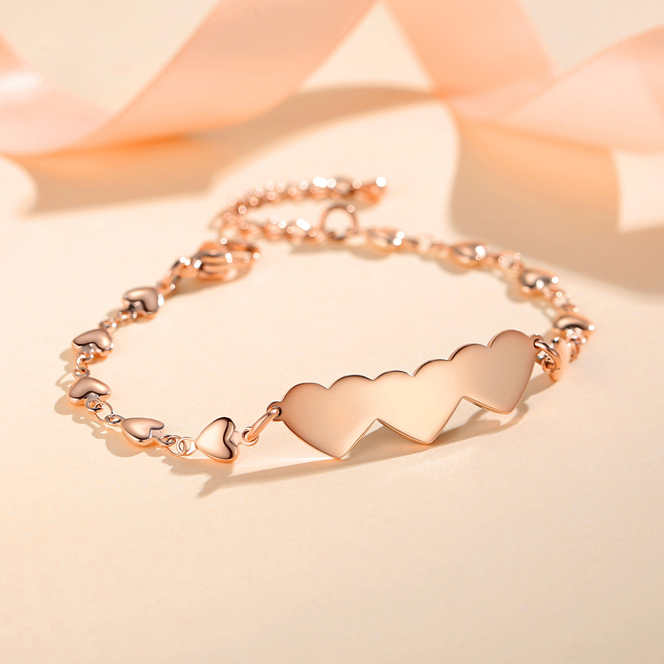 2/3/ Pcs Matching Heart Distance Bracelets Friendship Gift for Sisters Best Friends Cousins Bestie Girls Women