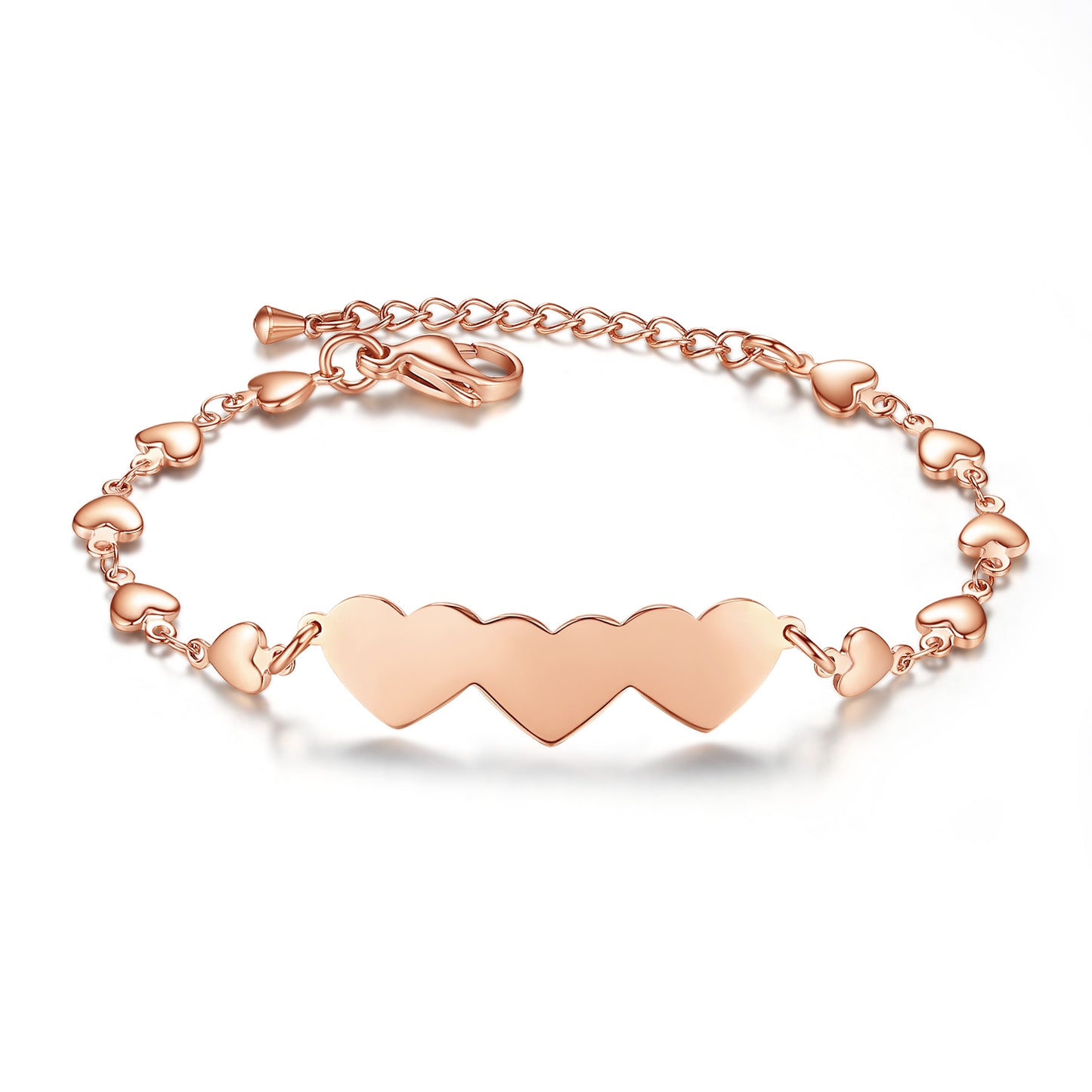 2/3/ Pcs Matching Heart Distance Bracelets Friendship Gift for Sisters Best Friends Cousins Bestie Girls Women