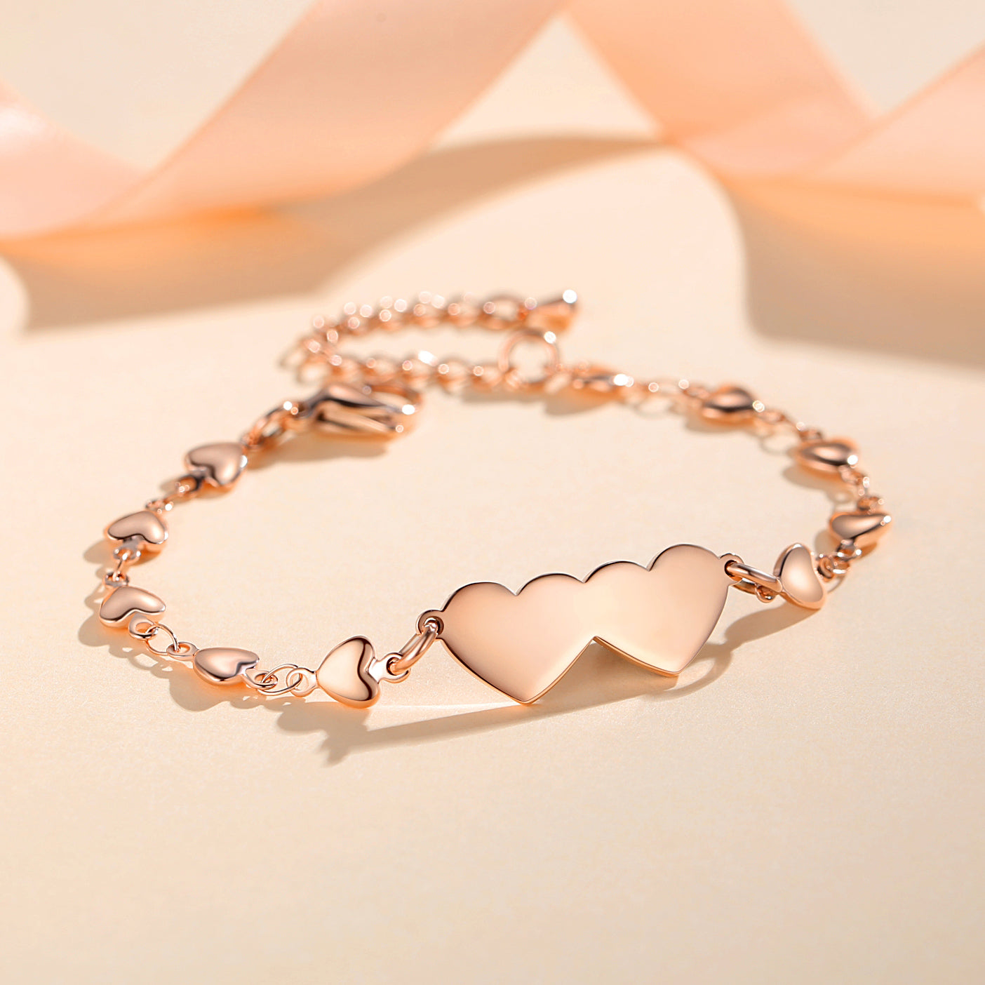 2/3/ Pcs Matching Heart Distance Bracelets Friendship Gift for Sisters Best Friends Cousins Bestie Girls Women