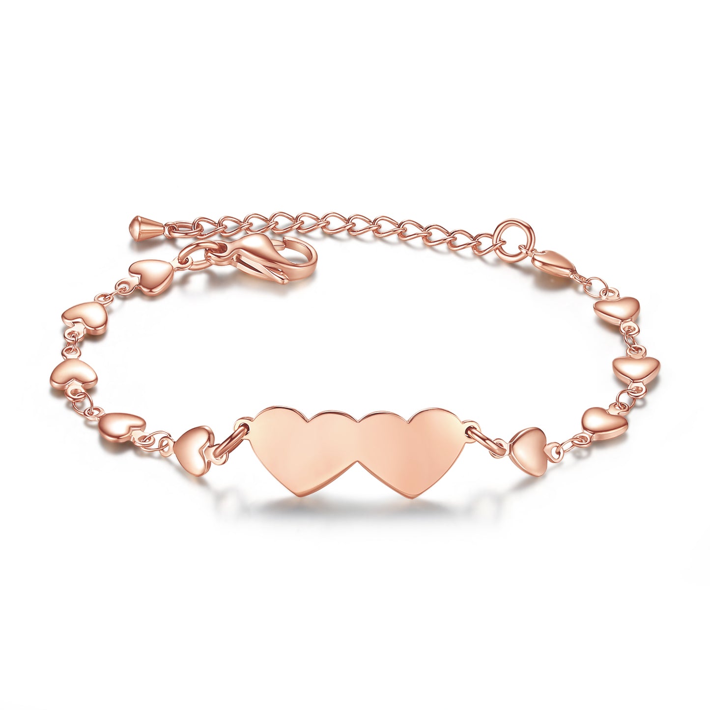 2/3/ Pcs Matching Heart Distance Bracelets Friendship Gift for Sisters Best Friends Cousins Bestie Girls Women
