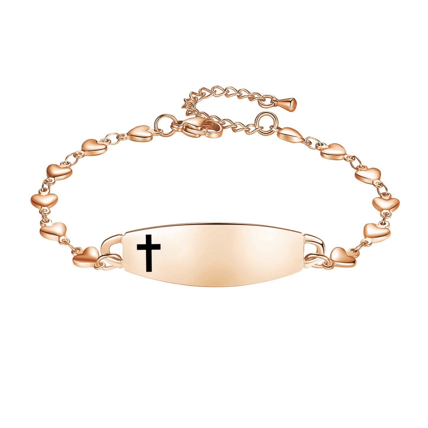 Linnalove Bible Verse Bracelets for women, Heart links Inspirational Faith Bracelet - the Perfect Christmas Gift for girls