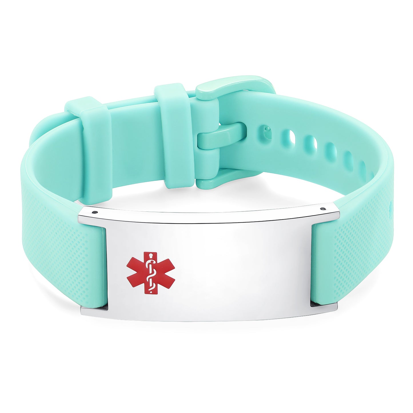 Personalized Silicone Medical Alert Bracelets Waterproof Sport ID Bracelets for Men Women