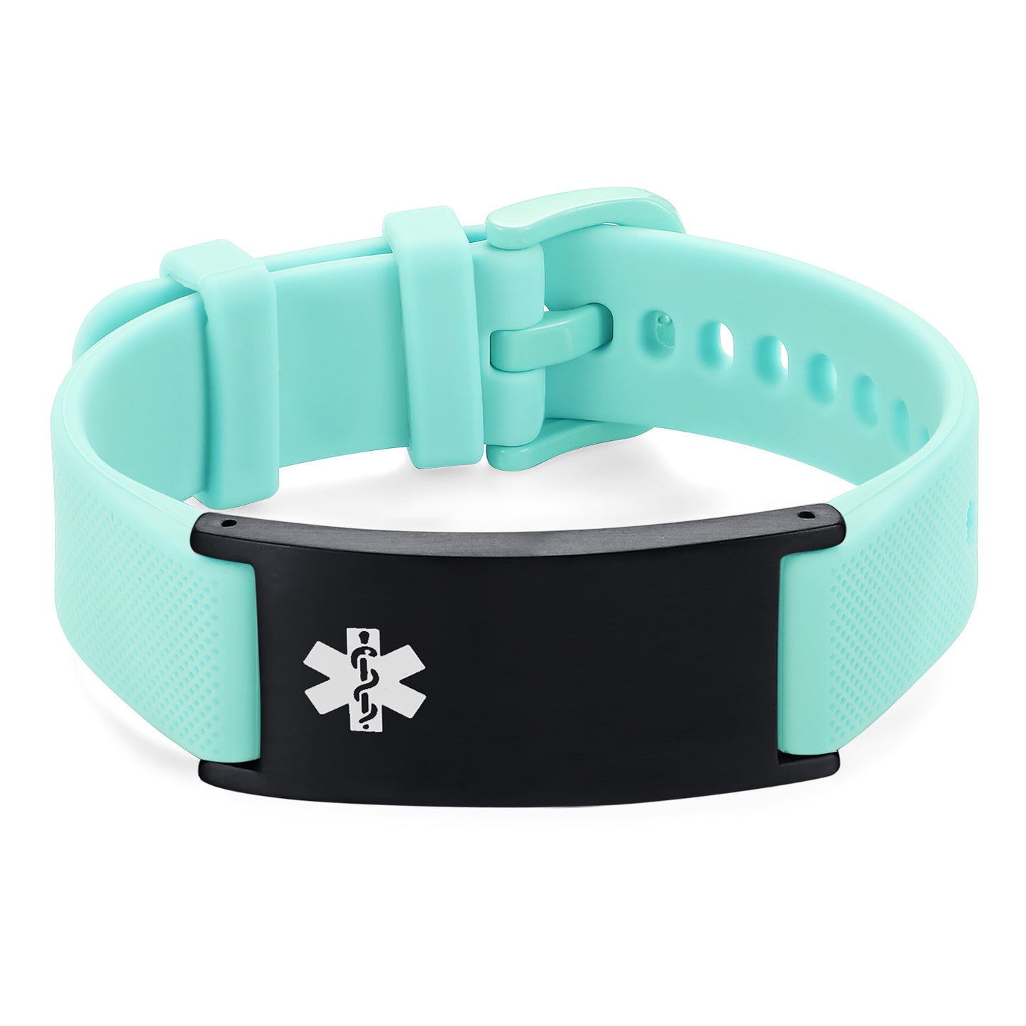 Personalized Silicone Medical Alert Bracelets Waterproof Sport ID Bracelets for Men Women