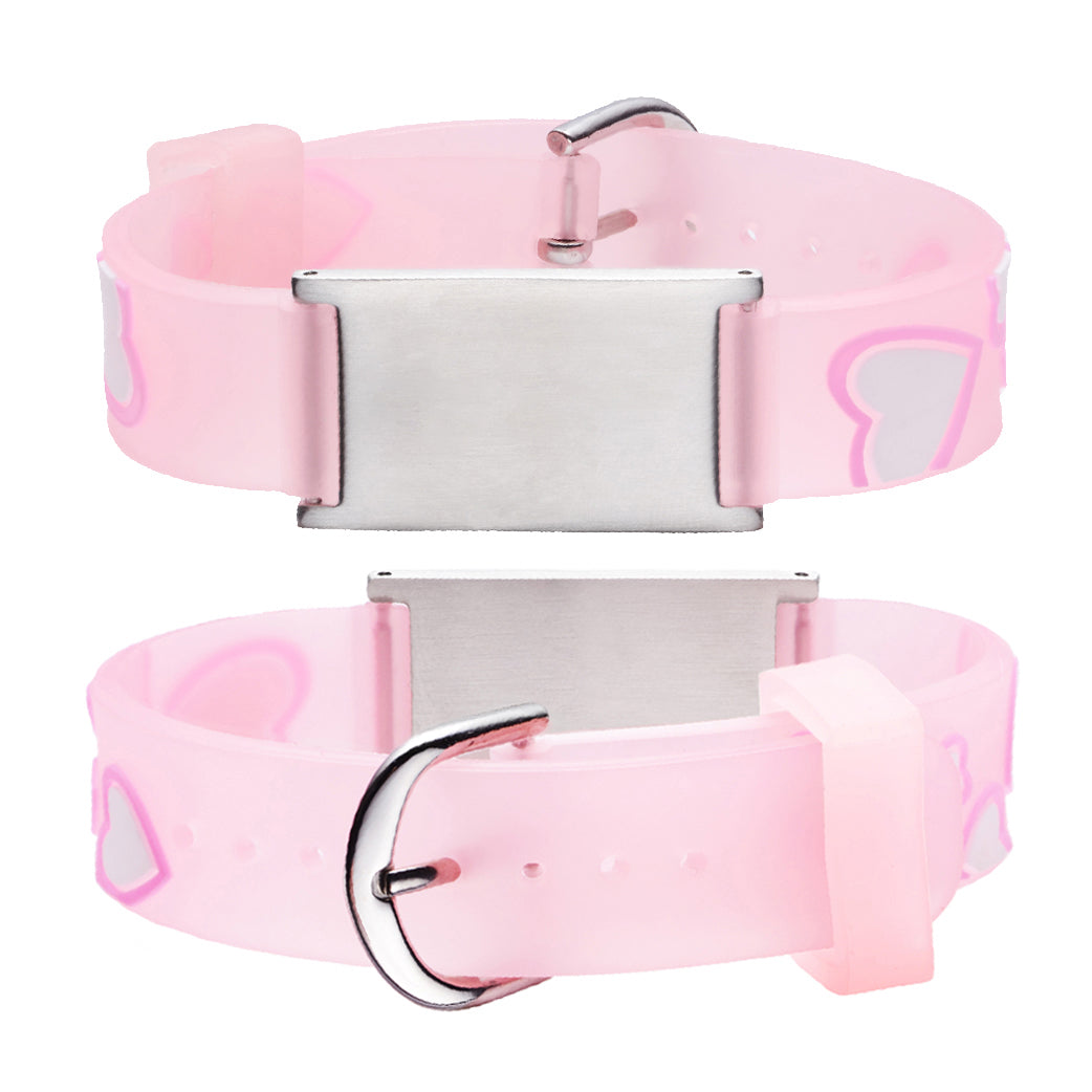 Customize Inspirational Bracelet Cartoon Style for boy and Girls-Heart