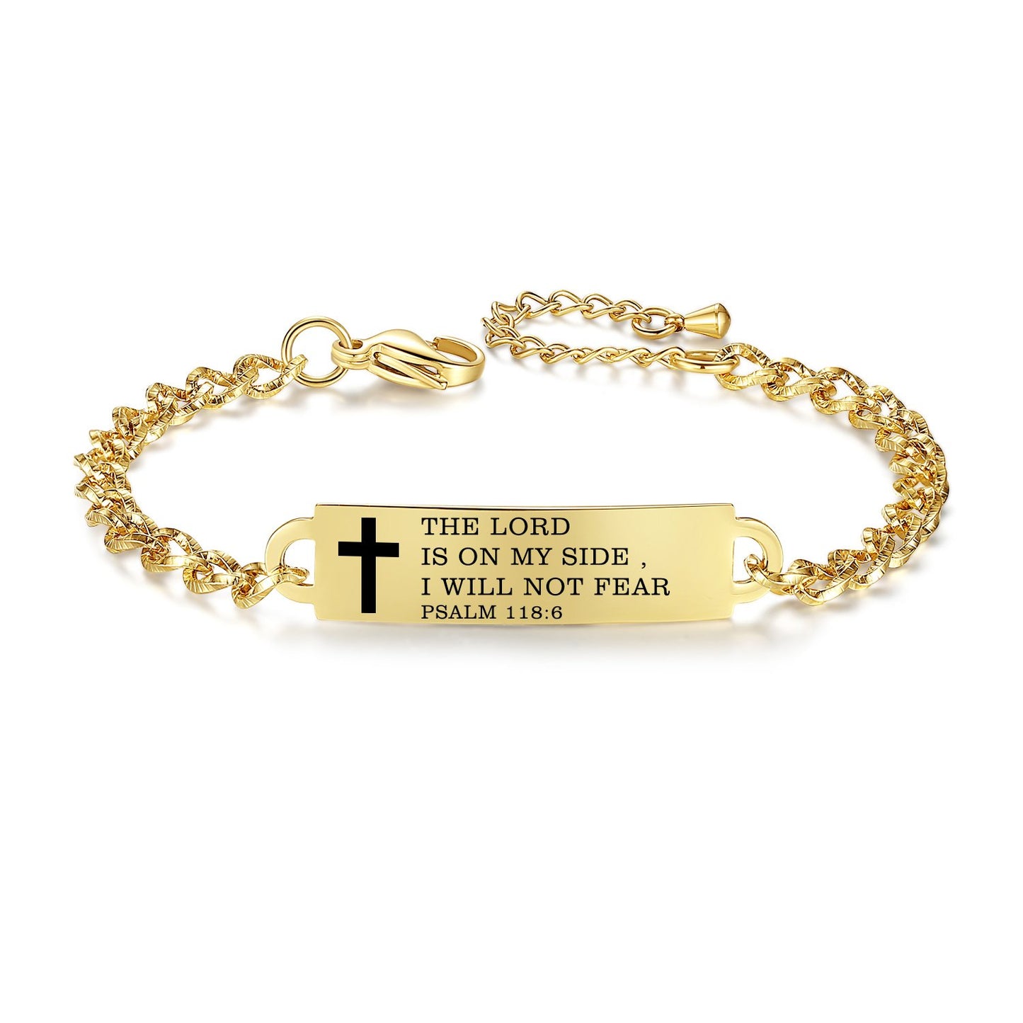 Linnalove Bible Verse Bracelet, an Inspirational Faith Bracelet for women - the Perfect Christmas Gift for girls