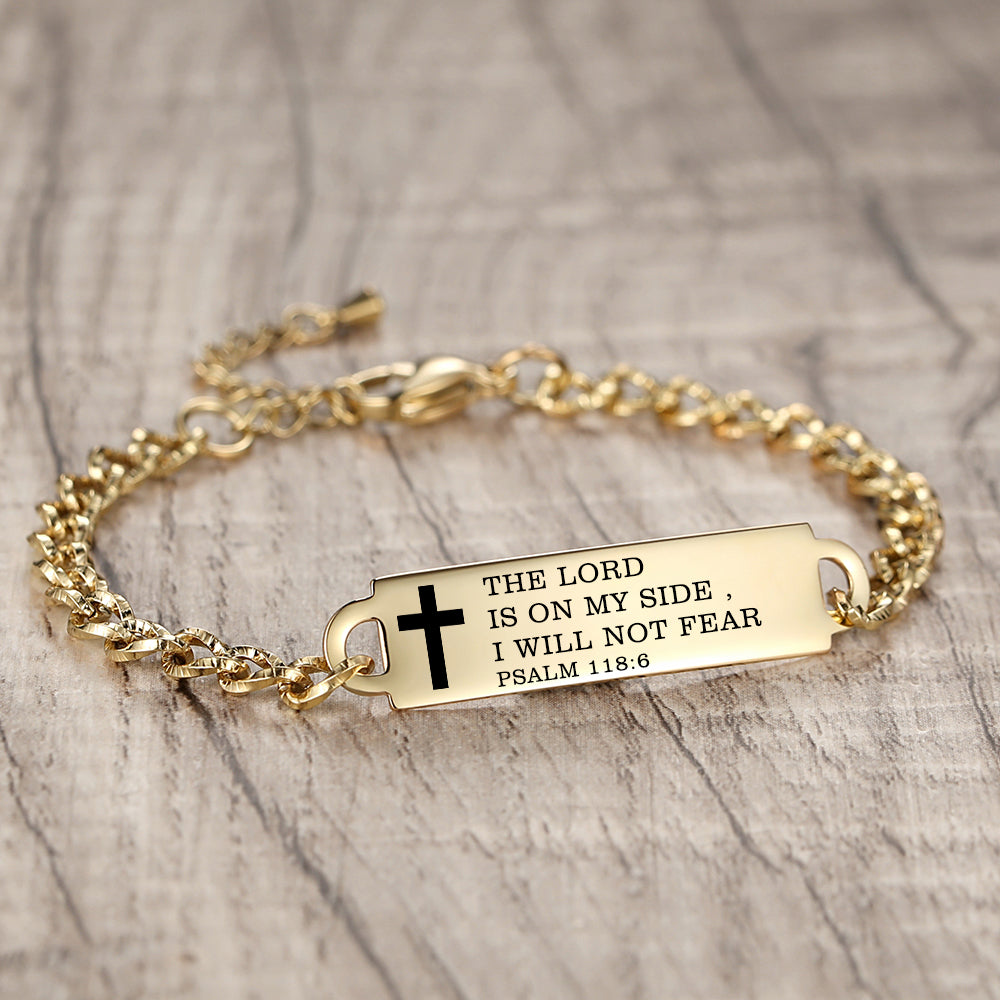 Linnalove Bible Verse Bracelet, an Inspirational Faith Bracelet for women - the Perfect Christmas Gift for girls