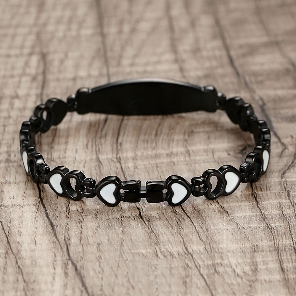 Noble Heart Medical id bracelet for Women