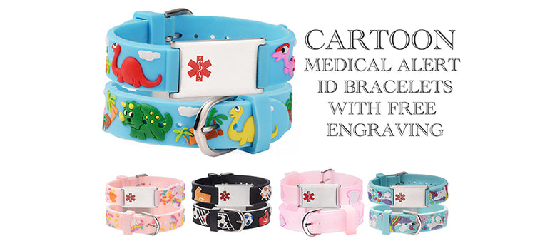 Boy's and girl's Medical bracelet