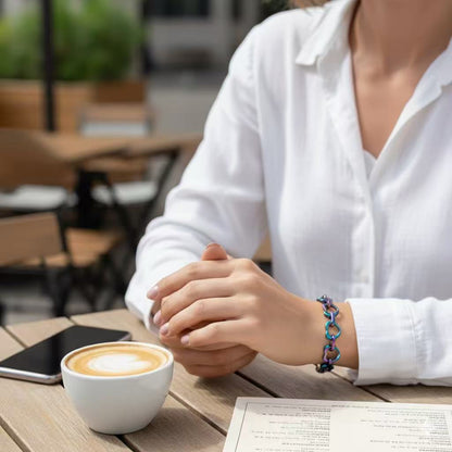 Heartbeat of Love Bracelet | Moving Heart Links in 14K Gold & Rose Gold | An Everlasting Symbol of Your Connection