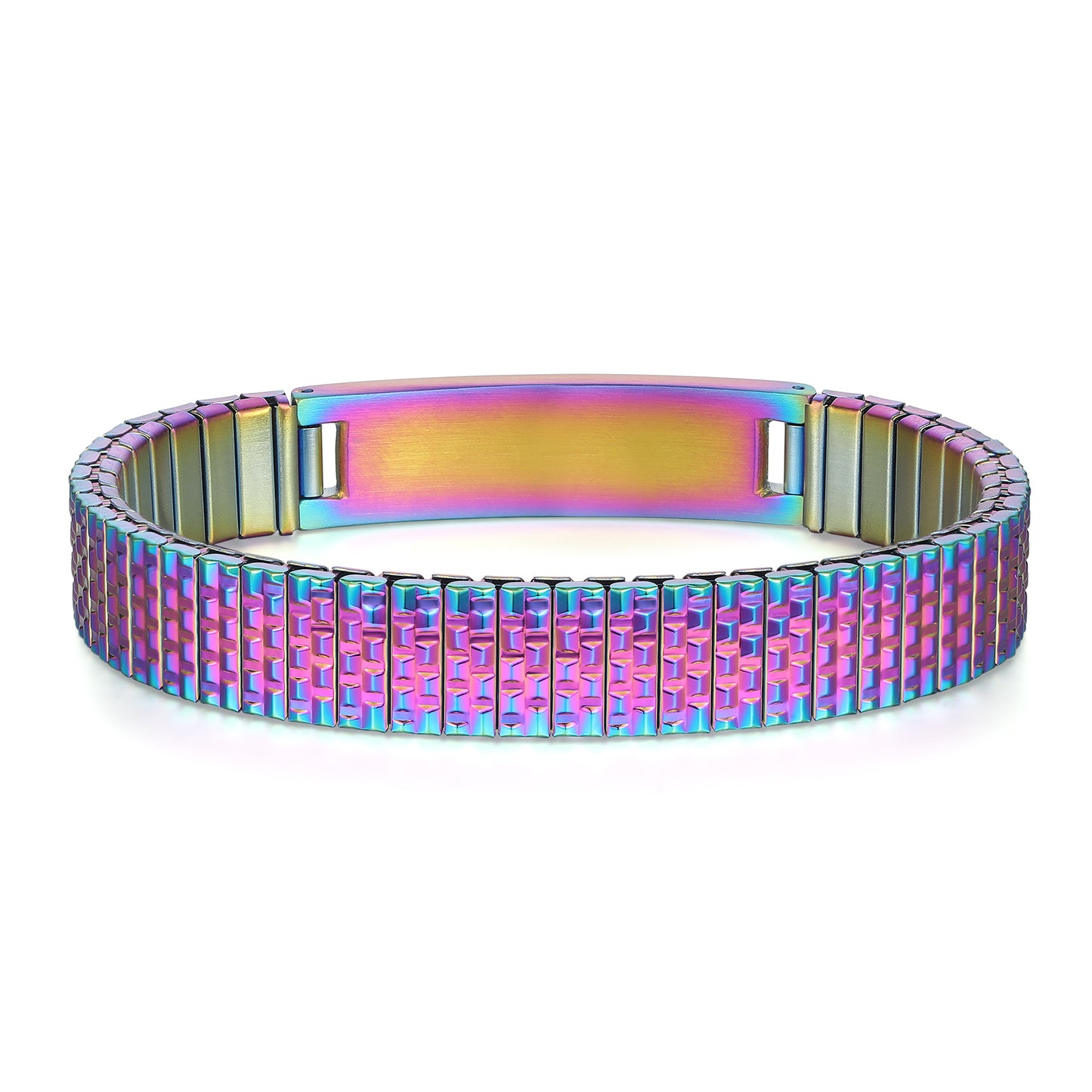 Stretch Medical Alert Bracelets for Men with Free engraving