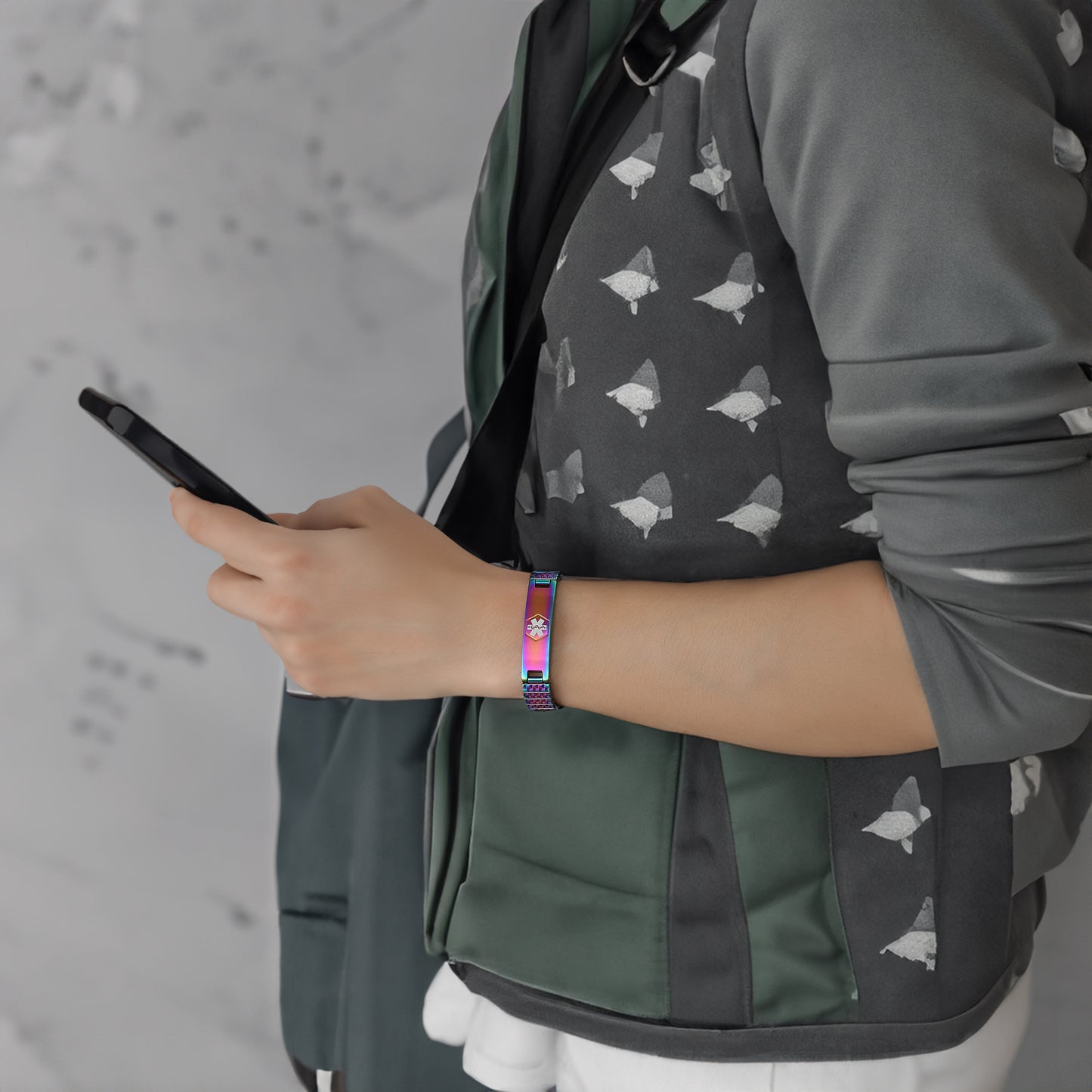 Stretch Medical Alert Bracelets for Men with Free engraving