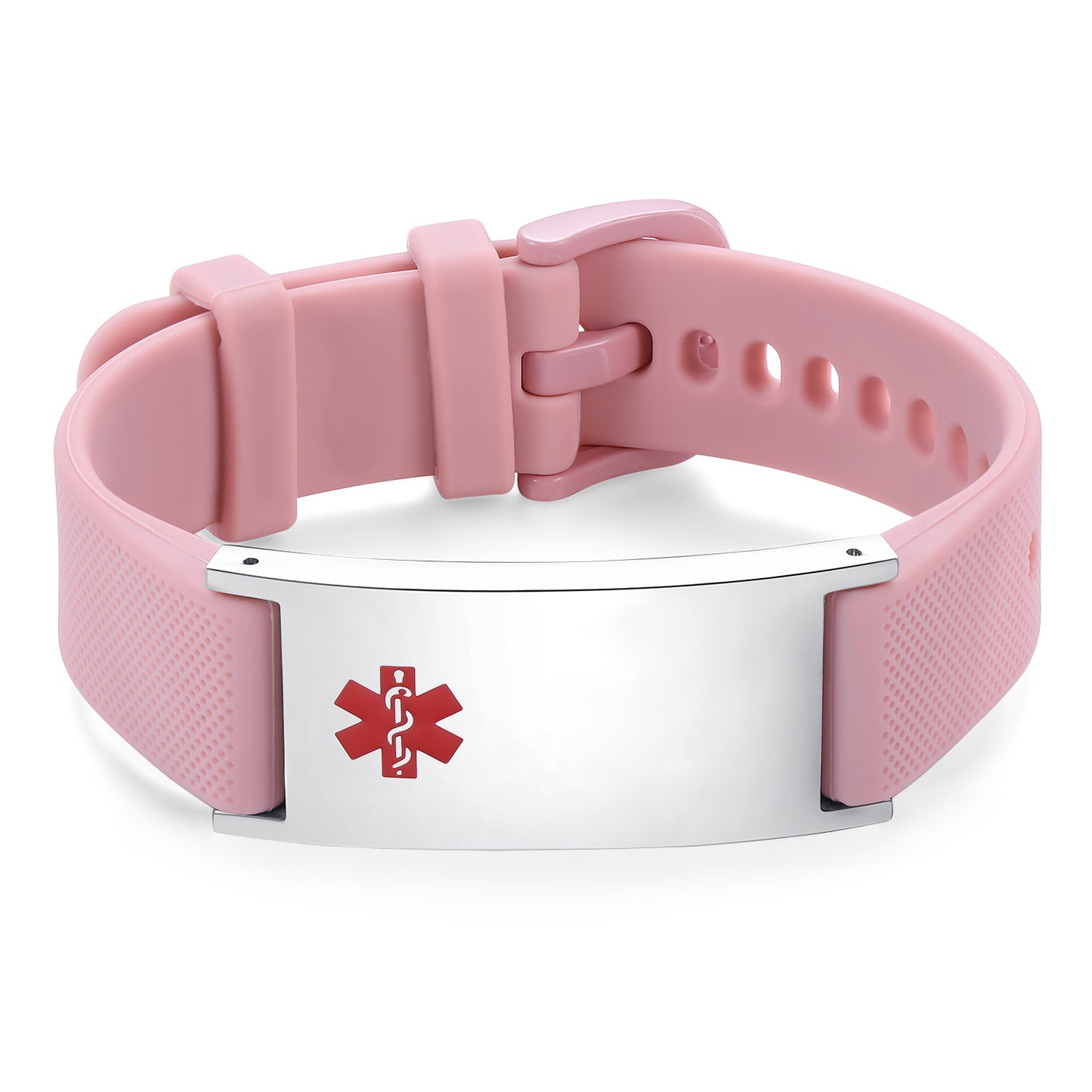 Personalized Silicone Medical Alert Bracelets Waterproof Sport ID Bracelets for Men Women