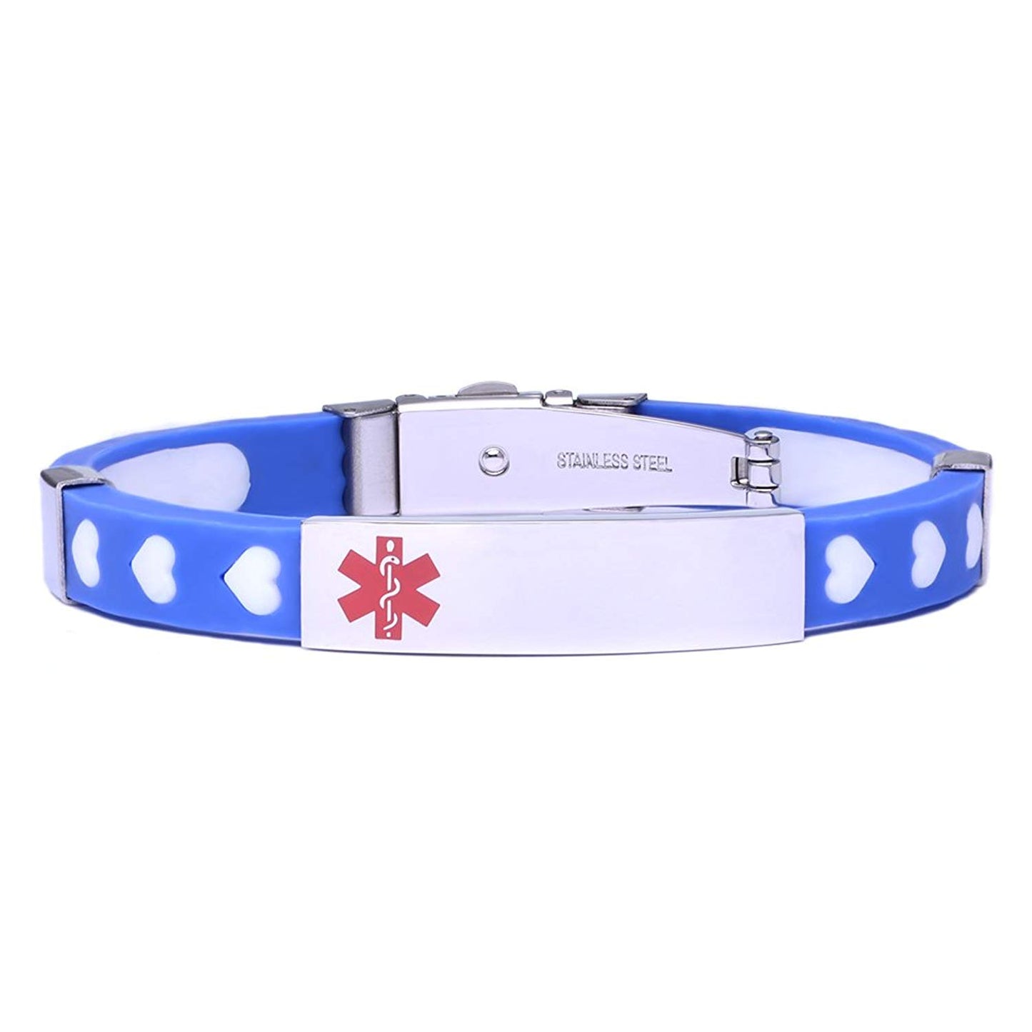 Silicone Sport Medical id bracelet for Boy and Girls