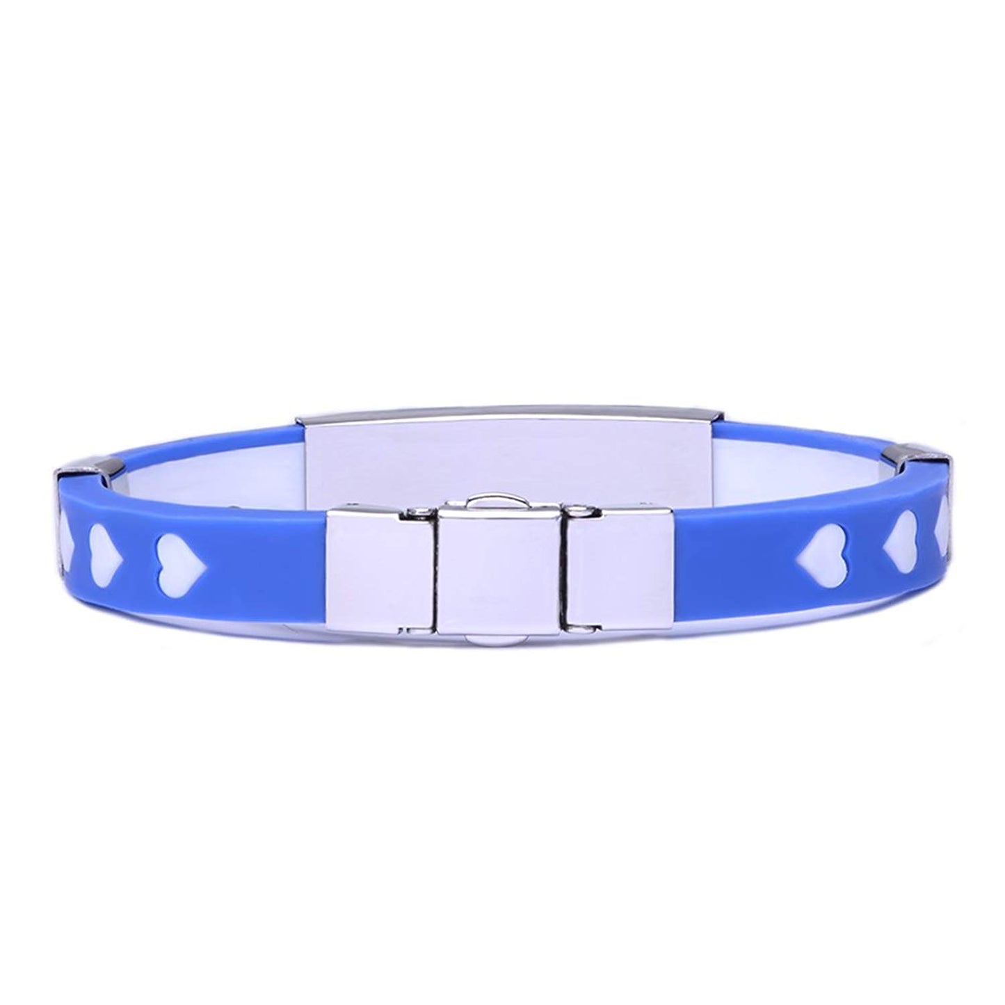 Silicone Sport Medical id bracelet for Boy and Girls