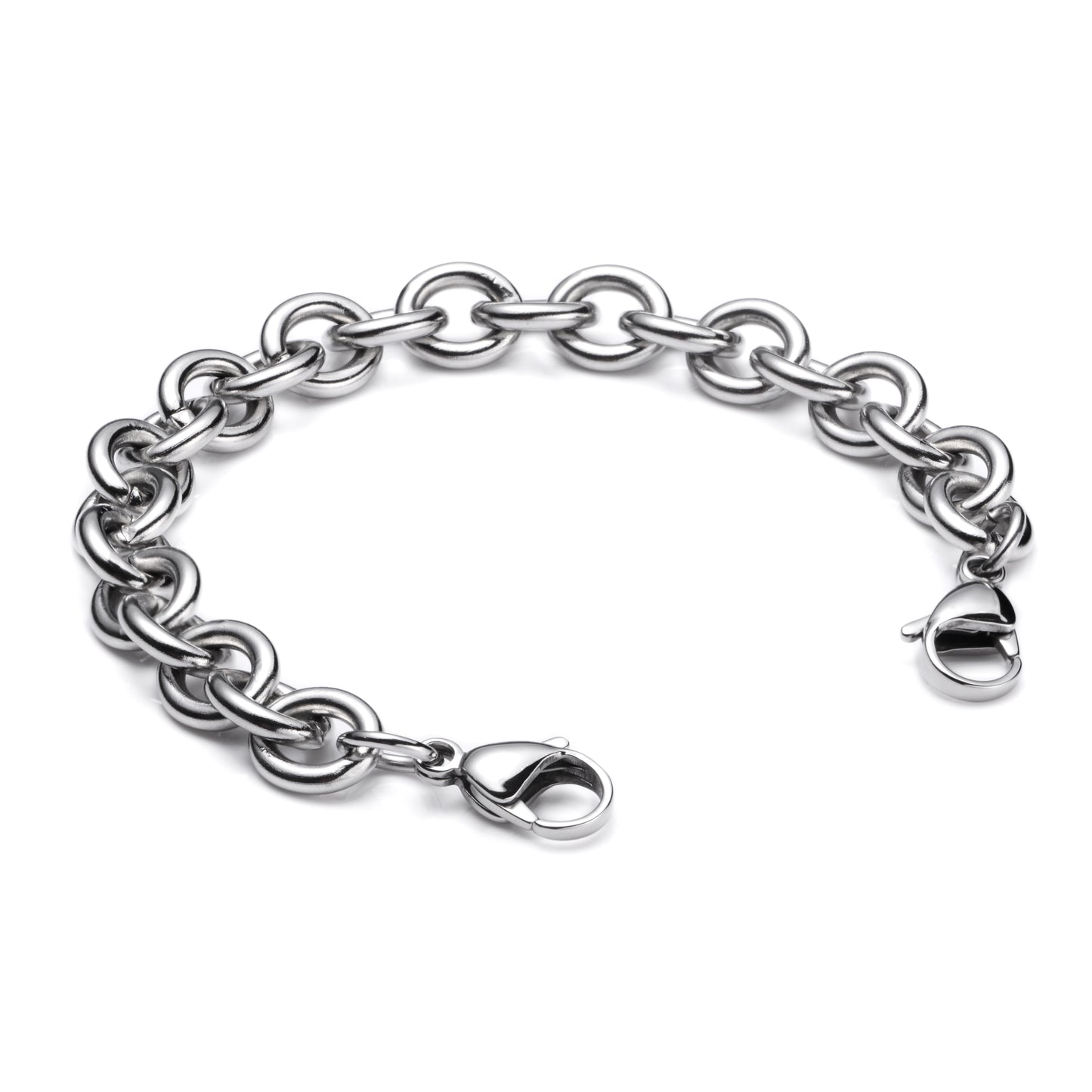 Stainless Steel Interchangeable Bracelet to Medical Alert for Women and Men-Cable