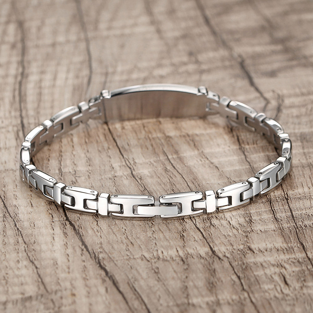 Fashion Lady Medical Alert Bracelets with Free Engraving