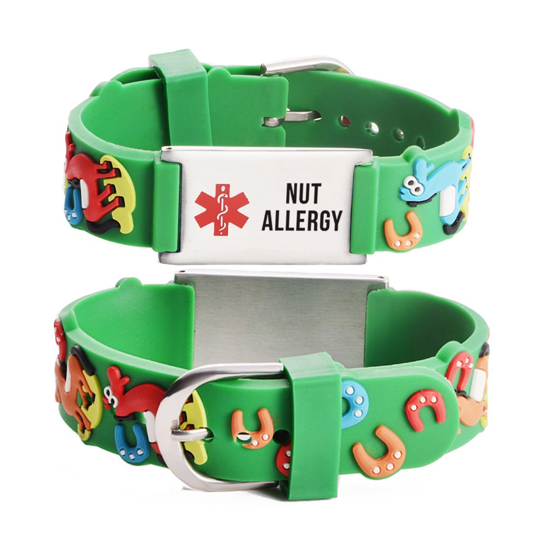 Nut allergy  bracelets for kids-Carousel