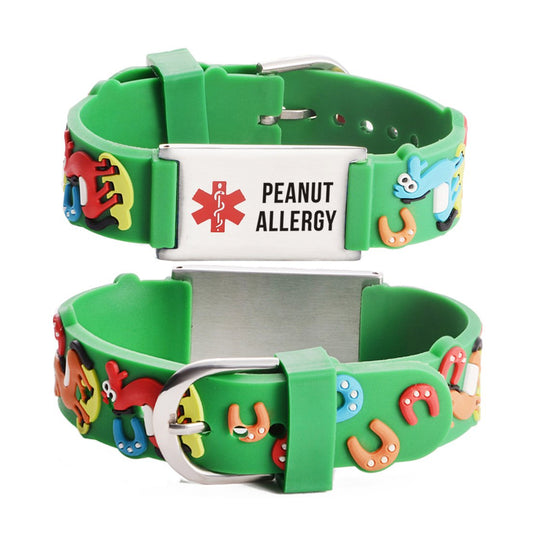 Peanut Allergy bracelets for kids-Carousel