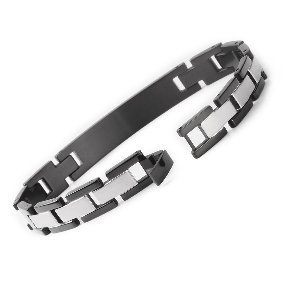 Classic Stainless Steel Medical Alert Bracelets for Men & Women with Free customize Engraving