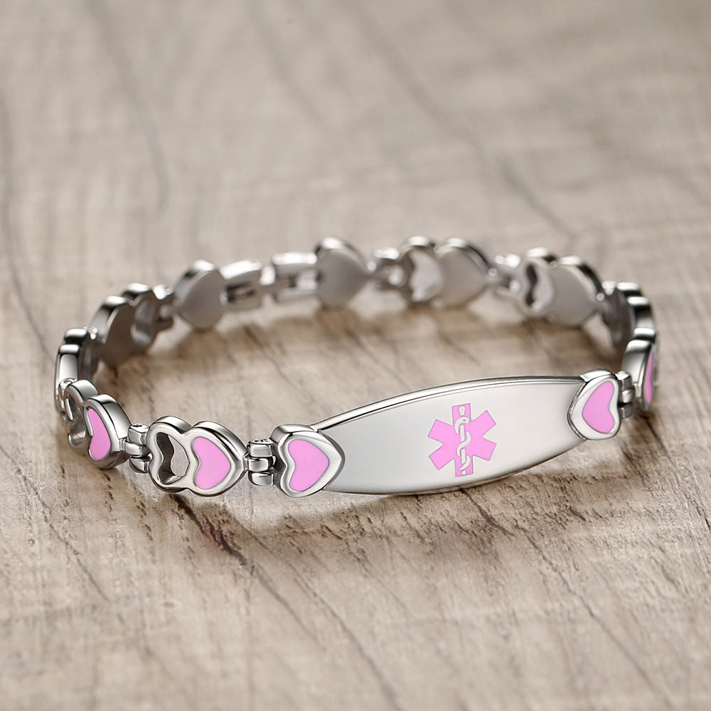 Noble Heart Medical id bracelet for Women