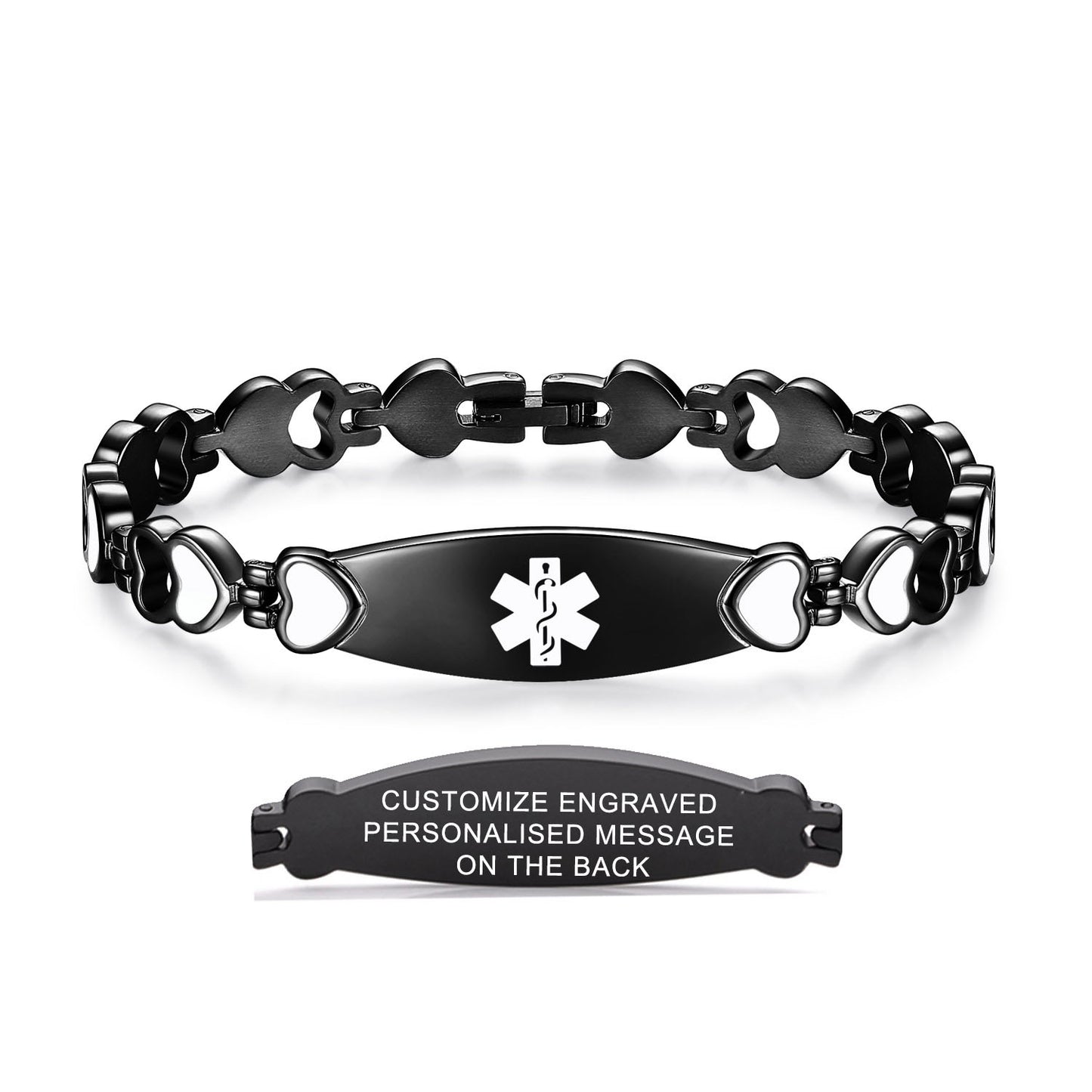 Noble Heart Medical id bracelet for Women